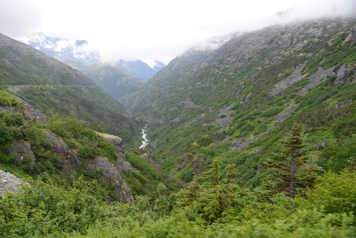 17 Starting The Descent From The White Pass Summit 875m From The White Pass and Yukon Route Train To Skagway